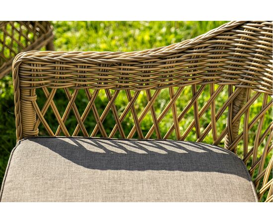 "Эспрессо–150 S" обеденная группа плетеная, цвет соломенный, изображение 13 | Интернет магазин мебели и декора LifeDekor