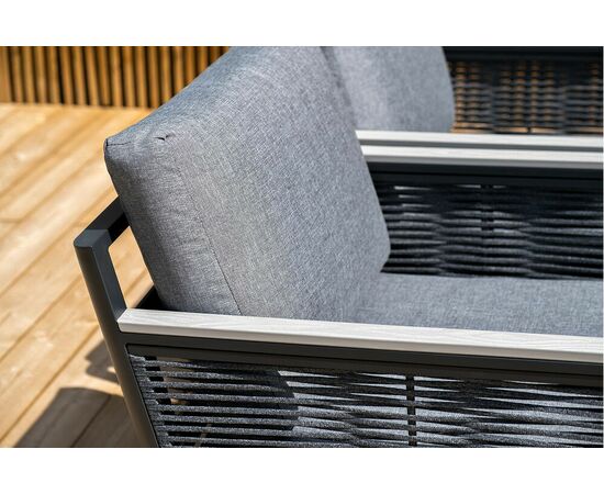 "Сан Ремо" комплект садовый для лаунж-зоны серый, изображение 9 | Интернет магазин мебели и декора LifeDekor