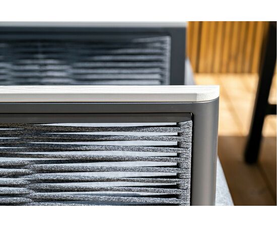 "Сан Ремо" комплект садовый для лаунж-зоны серый, изображение 10 | Интернет магазин мебели и декора LifeDekor