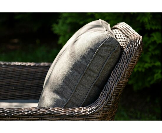 "Прованс" лаунж-зона плетеная из искусственного ротанга, цвет коричневый, изображение 16 | Интернет магазин мебели и декора LifeDekor