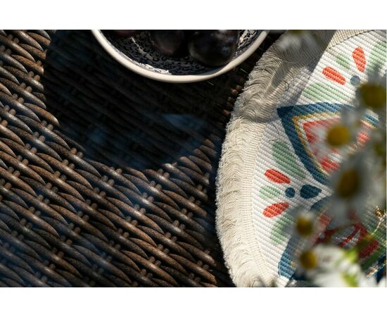 "Прованс" лаунж-зона плетеная из искусственного ротанга, цвет коричневый, изображение 20 | Интернет магазин мебели и декора LifeDekor