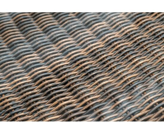 "Цесена" обеденная группа плетеная из искусственного ротанга, цвет коричневый, изображение 13 | Интернет магазин мебели и декора LifeDekor