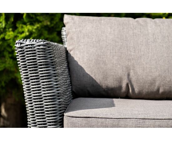 "Капучино" лаунж-зона из искусственного ротанга, цвет графит, изображение 14 | Интернет магазин мебели и декора LifeDekor