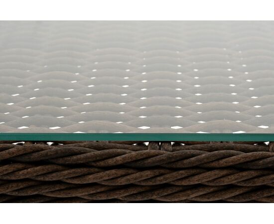 "Прованс" столик журнальный из ротанга, цвет коричневый, изображение 7 | Интернет магазин мебели и декора LifeDekor