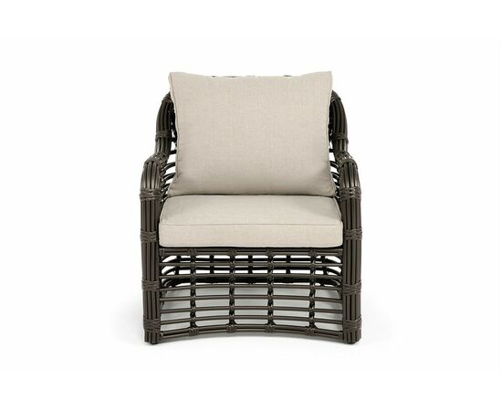 "Ницца" кресло из искусственного ротанга, цвет бронзовый, изображение 3 | Интернет магазин мебели и декора LifeDekor