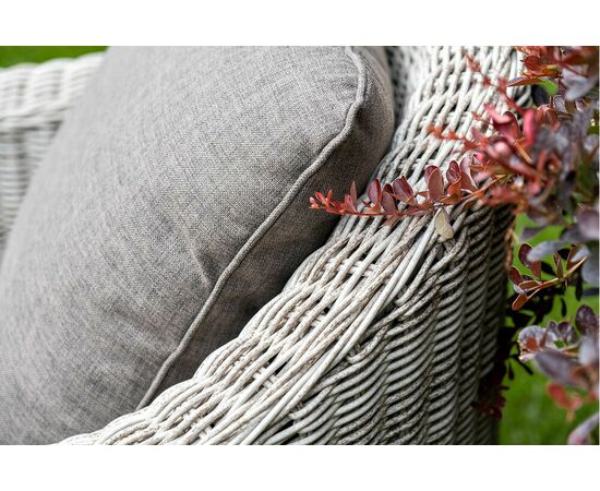 "Кон Панна" лаунж-зона из искусственного ротанга, цвет бежевый, изображение 9 | Интернет магазин мебели и декора LifeDekor