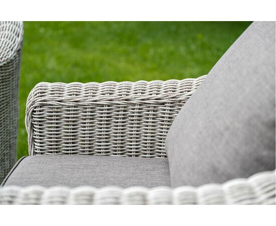 "Кон Панна" лаунж-зона из искусственного ротанга, цвет бежевый, изображение 10 | Интернет магазин мебели и декора LifeDekor