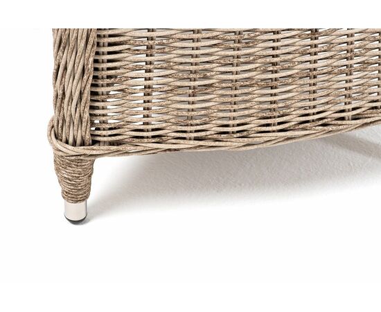 "Эспрессо–80 R" обеденная группа плетеная, цвет бежевый, изображение 6 | Интернет магазин мебели и декора LifeDekor