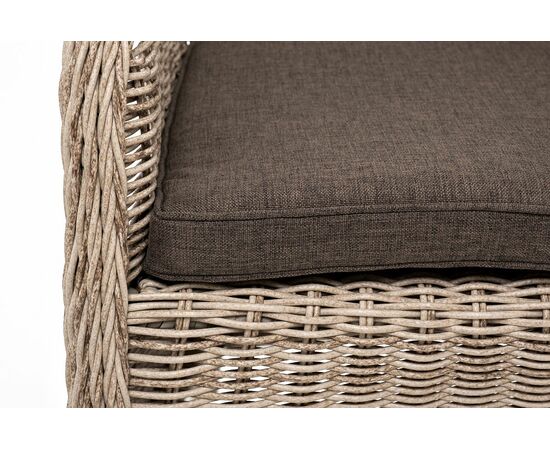 "Эспрессо–80 R" обеденная группа плетеная, цвет бежевый, изображение 7 | Интернет магазин мебели и декора LifeDekor