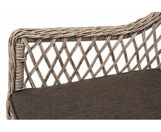 "Эспрессо–80 L" обеденная группа плетеная, цвет бежевый, изображение 15 | Интернет магазин мебели и декора LifeDekor