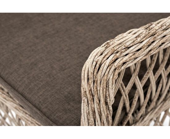 "Эспрессо–80 L" обеденная группа плетеная, цвет бежевый, изображение 16 | Интернет магазин мебели и декора LifeDekor