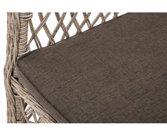 "Эспрессо–80 L" обеденная группа плетеная, цвет бежевый, изображение 17 | Интернет магазин мебели и декора LifeDekor