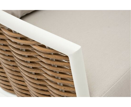 "Тоскана" лаунж-зона из искусственного ротанга, цвет соломенный, изображение 29 | Интернет магазин мебели и декора LifeDekor