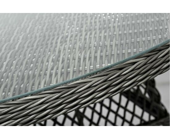 "Эспрессо–150 S" обеденная группа плетеная, цвет графит, изображение 26 | Интернет магазин мебели и декора LifeDekor