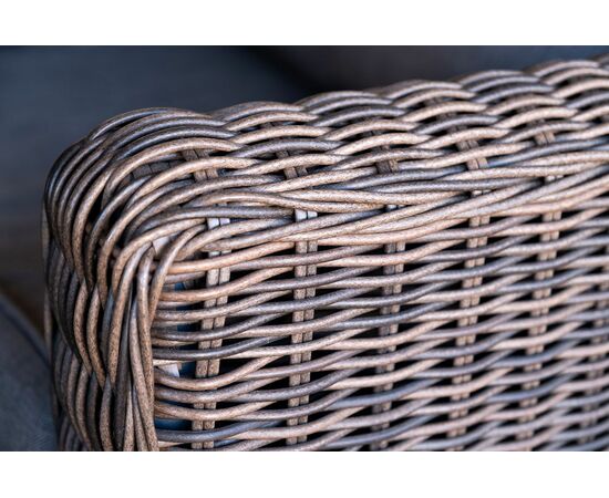 "Кон Панна" кресло из искусственного ротанга, цвет коричневый, изображение 19 | Интернет магазин мебели и декора LifeDekor