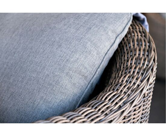 "Кон Панна" кресло из искусственного ротанга, цвет коричневый, изображение 20 | Интернет магазин мебели и декора LifeDekor