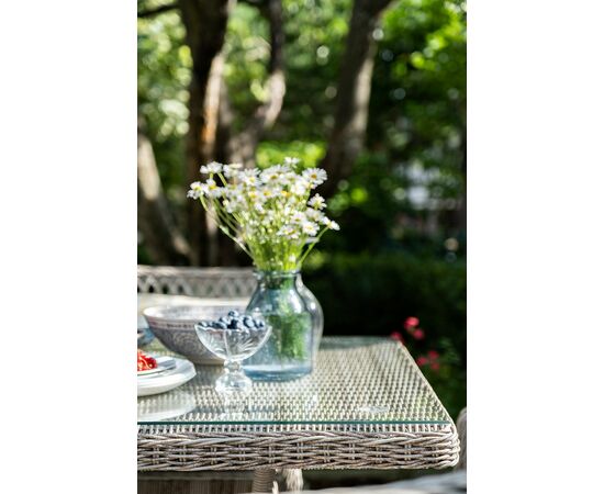 "Айриш" обеденная группа плетеная на 4 персоны, цвет бежевый, изображение 8 | Интернет магазин мебели и декора LifeDekor