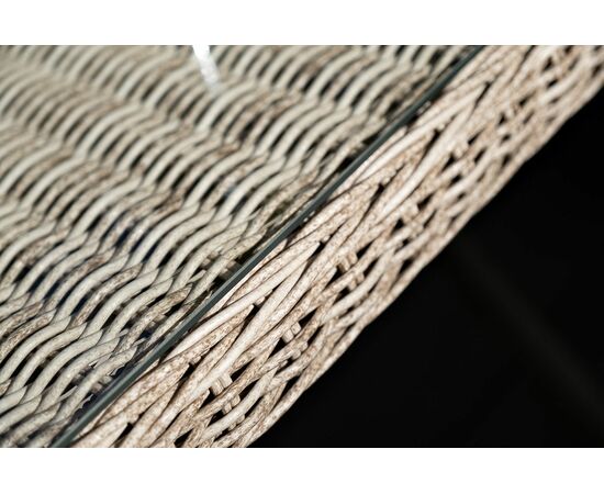 "Айриш" обеденная группа плетеная на 4 персоны, цвет бежевый, изображение 11 | Интернет магазин мебели и декора LifeDekor