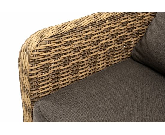 "Прованс" кресло из искусственного ротанга, цвет соломенный, изображение 4 | Интернет магазин мебели и декора LifeDekor