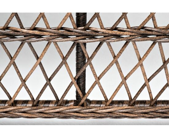 "Гранд Латте" стол журнальный из искусственного ротанга, цвет коричневый, изображение 9 | Интернет магазин мебели и декора LifeDekor