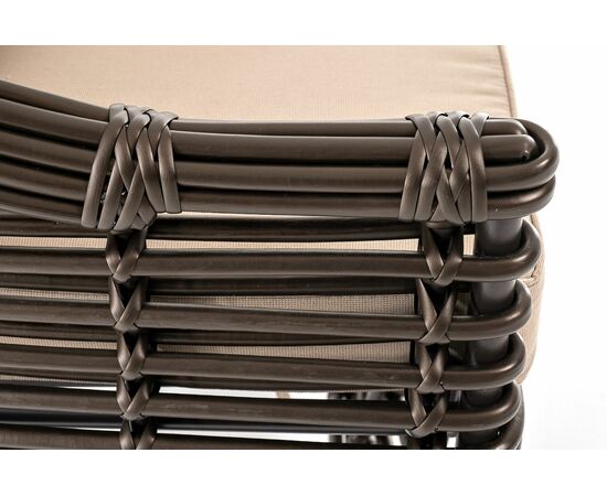 "Ницца" кресло из искусственного ротанга, цвет бронзовый, изображение 5 | Интернет магазин мебели и декора LifeDekor