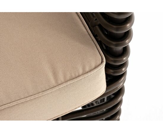 "Ницца" кресло из искусственного ротанга, цвет бронзовый, изображение 7 | Интернет магазин мебели и декора LifeDekor