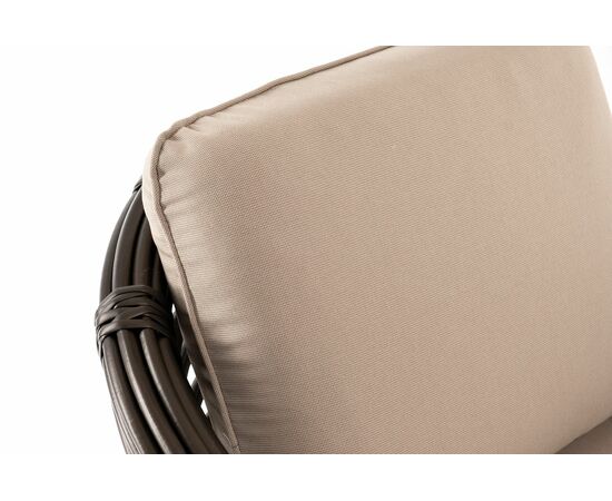 "Ницца" кресло из искусственного ротанга, цвет бронзовый, изображение 9 | Интернет магазин мебели и декора LifeDekor