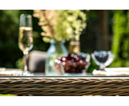 "Эспрессо–150 C" обеденная группа плетеная, цвет соломенный, изображение 10 | Интернет магазин мебели и декора LifeDekor