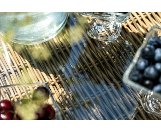 "Эспрессо–150 C" обеденная группа плетеная, цвет соломенный, изображение 11 | Интернет магазин мебели и декора LifeDekor