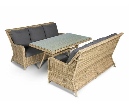 "Кортадо" обеденная группа из искусственного ротанга, изображение 4 | Интернет магазин мебели и декора LifeDekor