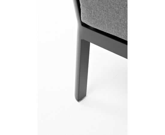 "Париж" модуль диванный алюминиевый угловой, цвет серый, изображение 6 | Интернет магазин мебели и декора LifeDekor