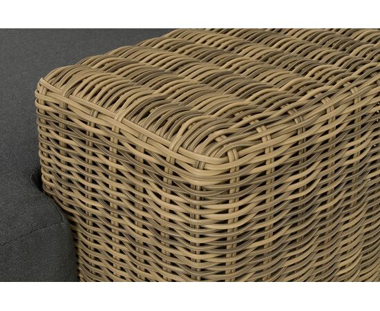 "Капри" кушетка из искусственного ротанга, цвет соломенный, изображение 6 | Интернет магазин мебели и декора LifeDekor