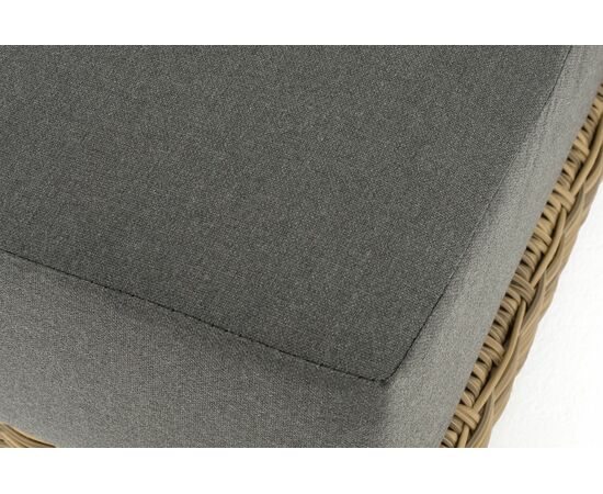 "Капри" кушетка из искусственного ротанга, цвет соломенный, изображение 7 | Интернет магазин мебели и декора LifeDekor