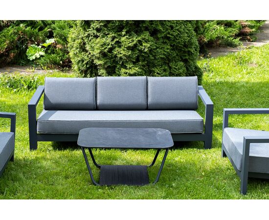 «Гранада» лаунж-зона из алюминия со столиком из HPL, изображение 9 | Интернет магазин мебели и декора LifeDekor