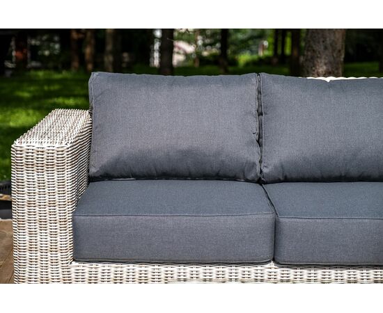 "Боно" лаунж-зона из искусственного ротанга, цвет бежевый, изображение 7 | Интернет магазин мебели и декора LifeDekor