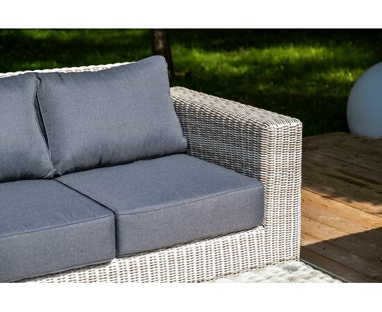 "Боно" лаунж-зона из искусственного ротанга, цвет бежевый, изображение 8 | Интернет магазин мебели и декора LifeDekor