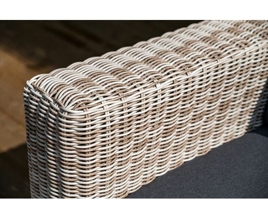 "Боно" лаунж-зона из искусственного ротанга, цвет бежевый, изображение 11 | Интернет магазин мебели и декора LifeDekor