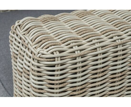 "Боно" лаунж-зона из искусственного ротанга, цвет бежевый, изображение 23 | Интернет магазин мебели и декора LifeDekor