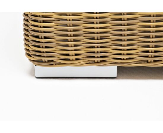 "Боно" лаунж-зона из искусственного ротанга, цвет соломенный, изображение 48 | Интернет магазин мебели и декора LifeDekor