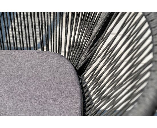 "Форли" обеденная группа на 4 персоны, квадратный стол, цвет "серый гранит", изображение 4 | Интернет магазин мебели и декора LifeDekor