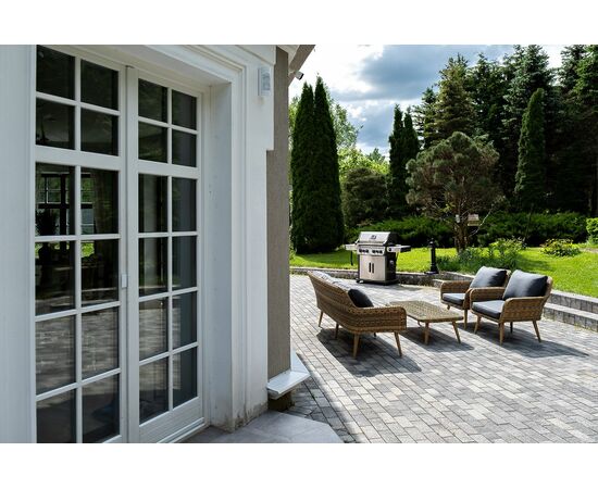 "Палермо" лаунж-зона из искусственного ротанга, цвет соломенный, изображение 5 | Интернет магазин мебели и декора LifeDekor