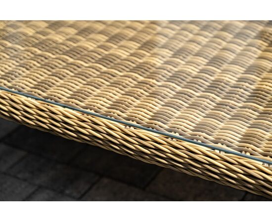 "Палермо" лаунж-зона из искусственного ротанга, цвет соломенный, изображение 16 | Интернет магазин мебели и декора LifeDekor