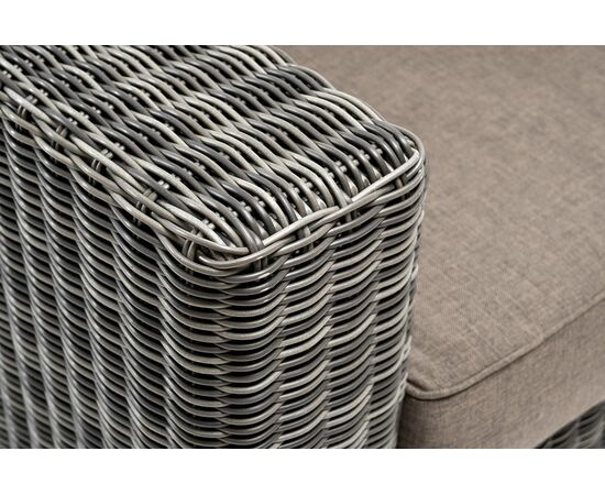 "Боно" кресло из искусственного ротанга, цвет графит, изображение 5 | Интернет магазин мебели и декора LifeDekor