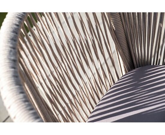 "Диего" обеденная группа на 4 персоны, круглый стол "дуб", цвет бежевый, изображение 7 | Интернет магазин мебели и декора LifeDekor