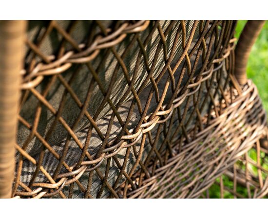 "Гранд Латте" лаунж-зона из искусственного ротанга, цвет коричневый, изображение 12 | Интернет магазин мебели и декора LifeDekor