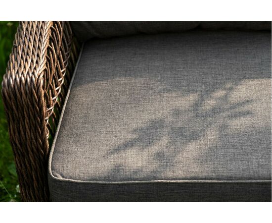 "Гранд Латте" лаунж-зона из искусственного ротанга, цвет коричневый, изображение 19 | Интернет магазин мебели и декора LifeDekor