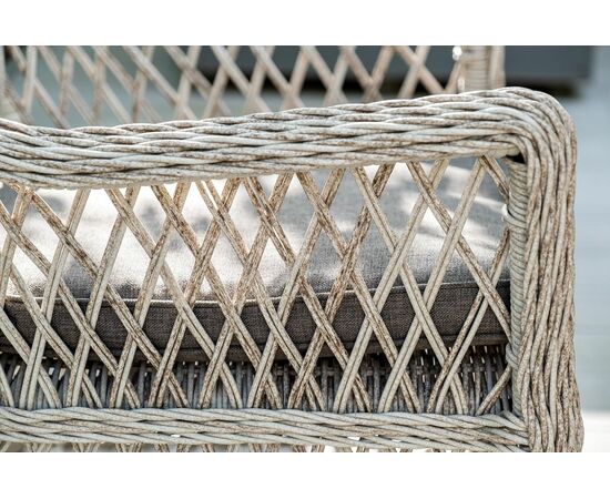 "Латте" обеденная группа плетеная, цвет бежевый, изображение 8 | Интернет магазин мебели и декора LifeDekor