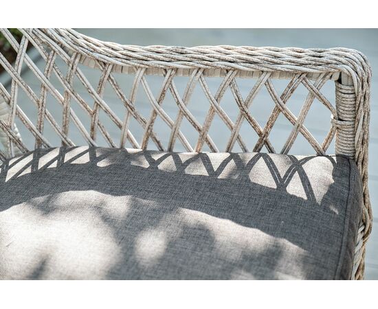 "Латте" обеденная группа плетеная, цвет бежевый, изображение 10 | Интернет магазин мебели и декора LifeDekor