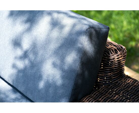 "Капри" трансформирующаяся лаунж-зона из искусственного ротанга, цвет коричневый, изображение 14 | Интернет магазин мебели и декора LifeDekor