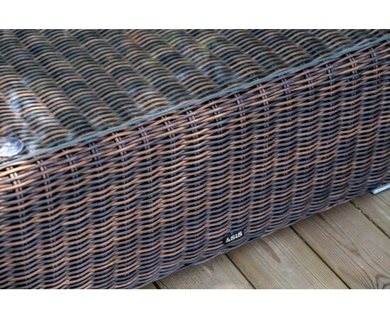 "Капри" трансформирующаяся лаунж-зона из искусственного ротанга, цвет коричневый, изображение 18 | Интернет магазин мебели и декора LifeDekor